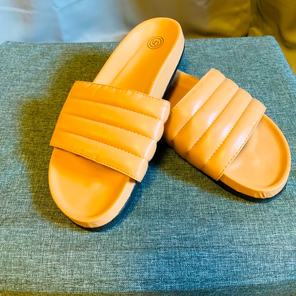 Urban Outfitters Peach Slip Ons